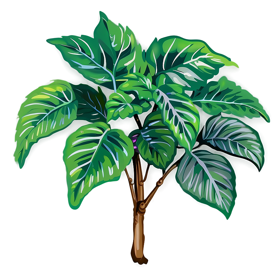 Leafy Plant Png 05032024