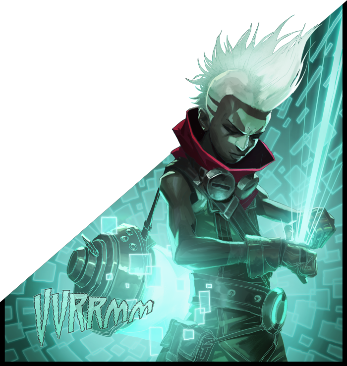 Leagueof Legends Ekko Artwork