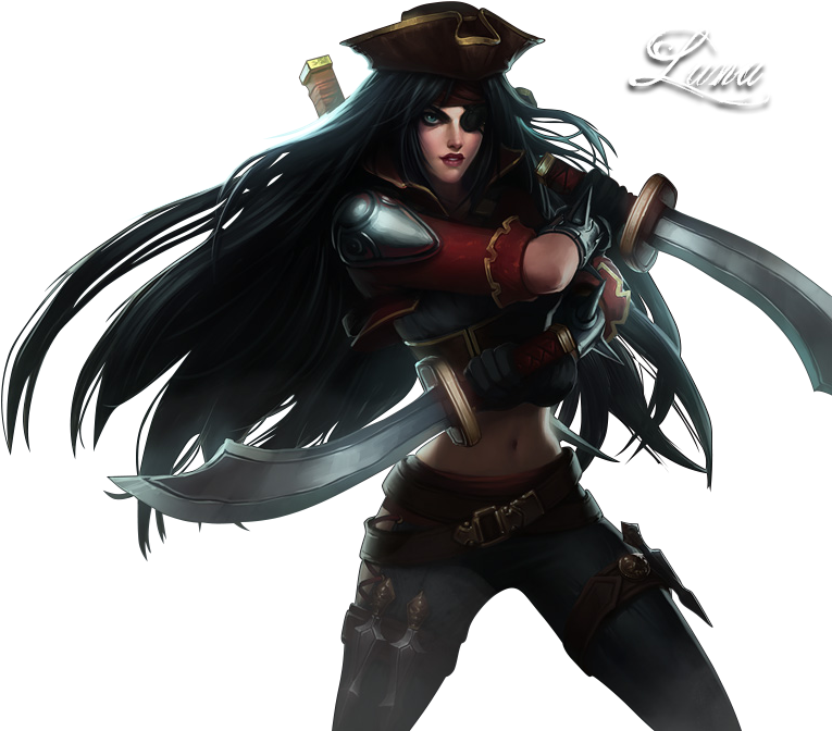 Leagueof Legends Pirate Champion Artwork