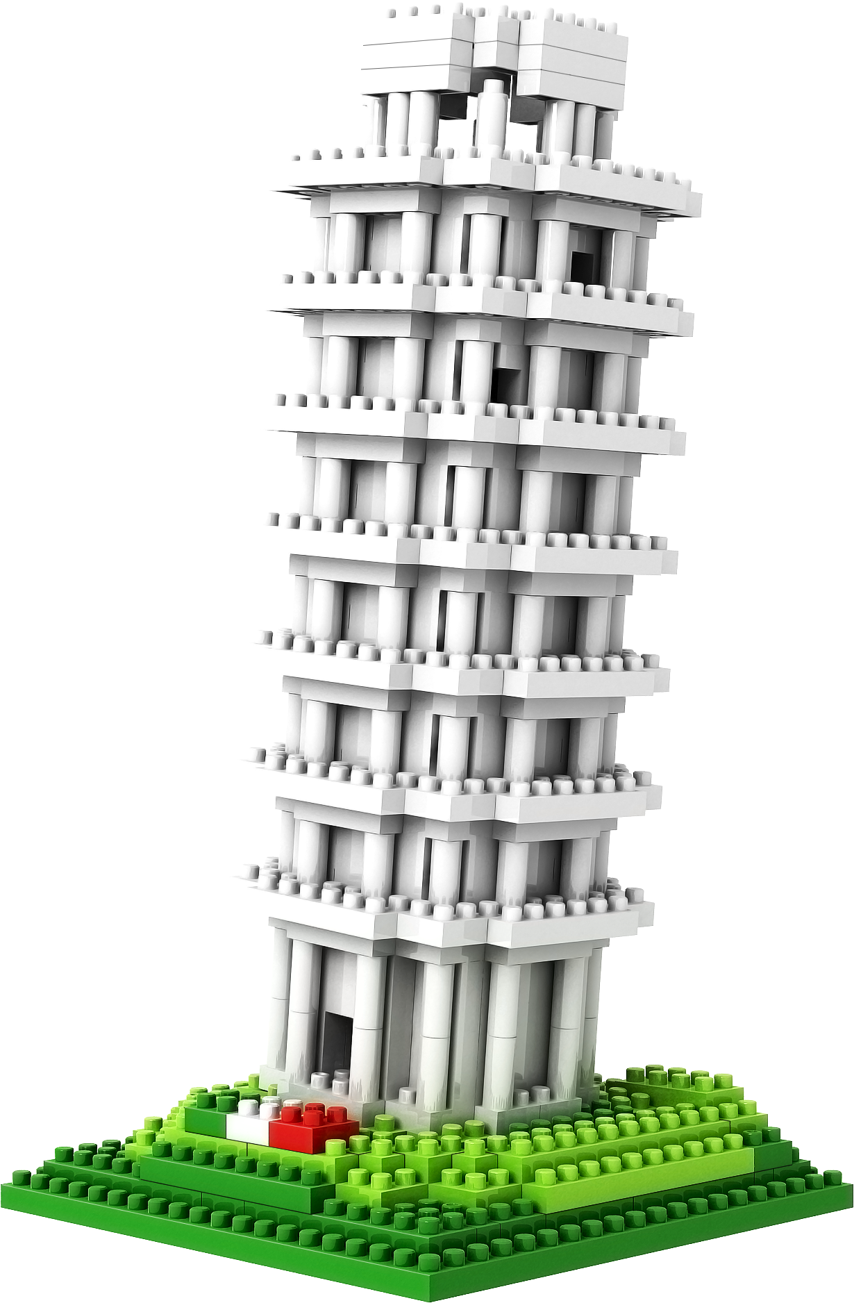 Leaning Towerof Pisa Lego Model