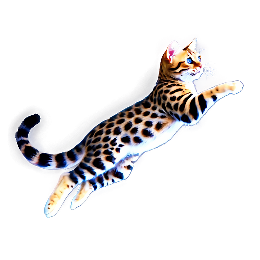 Leaping Cat Clipart Png 89