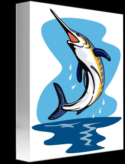 Leaping Marlin Artwork