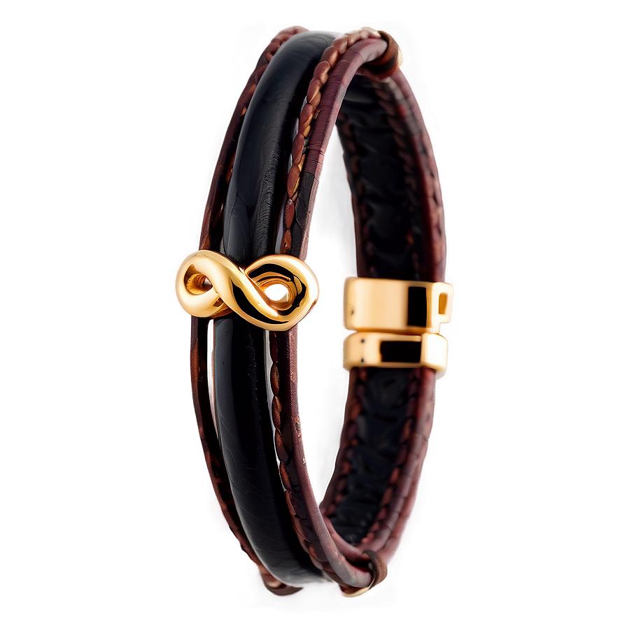 Leather Bracelet Jewelry Png 06252024