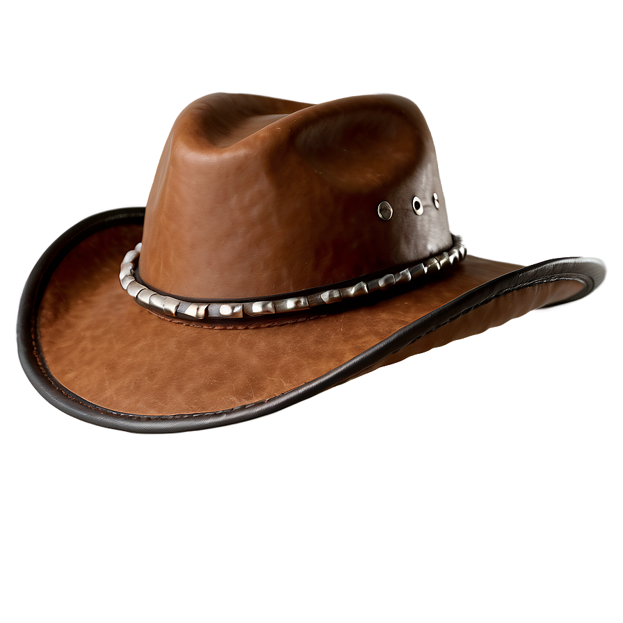 Leather Cowboy Hat Transparent Png Xjf85