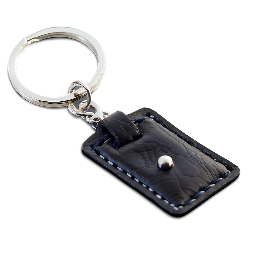 Leather Keychain Accessory Png Eca25