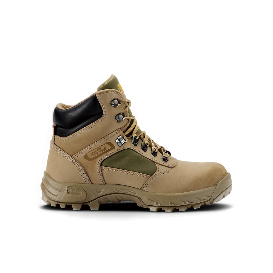 Leather Military Patrol Boots Png 06292024