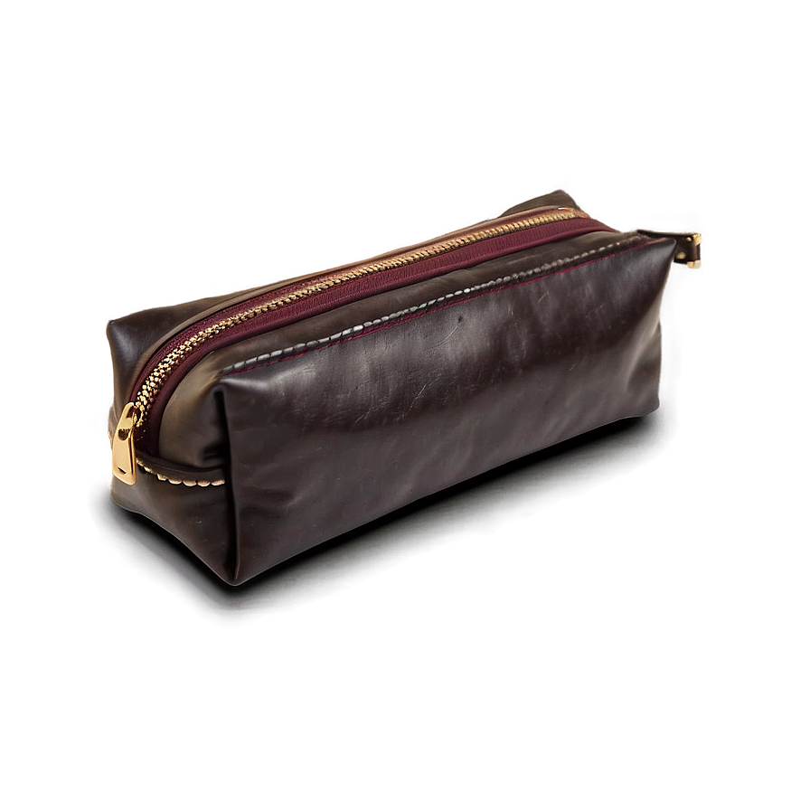 Leather Pencil Case Png 06292024