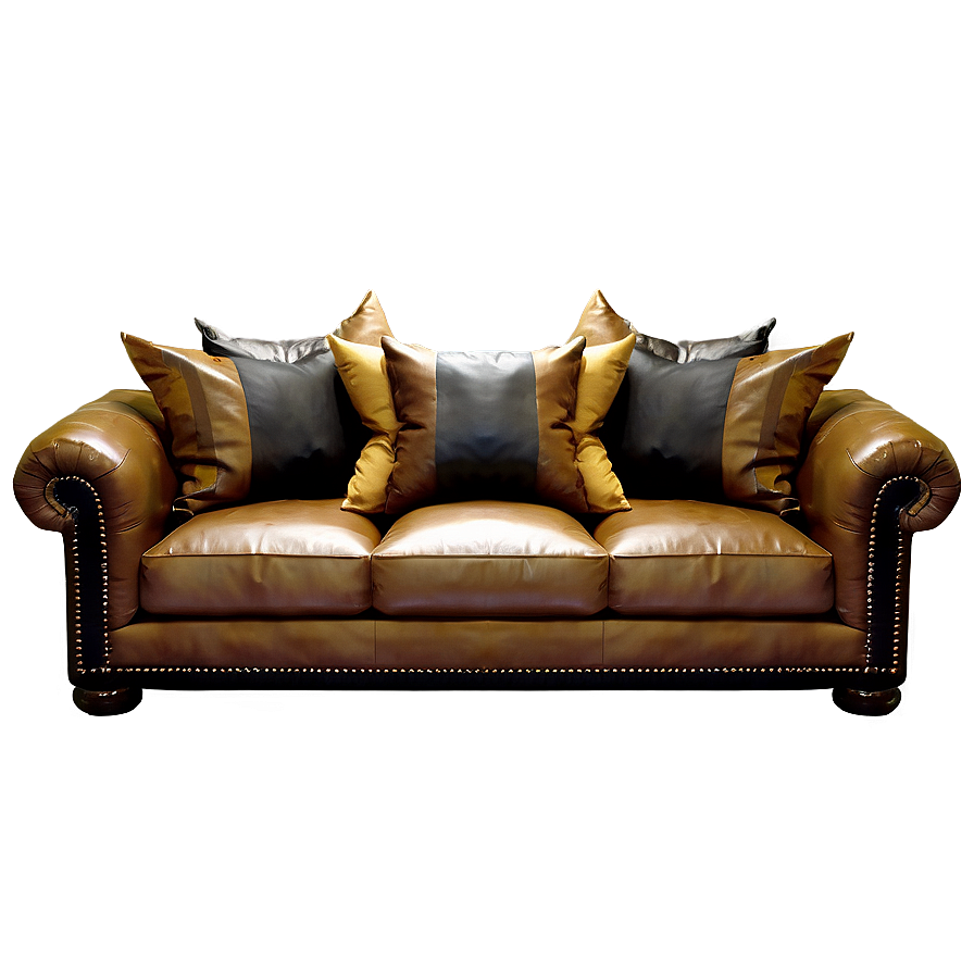 Leather Sofa Cushion Png Ysh