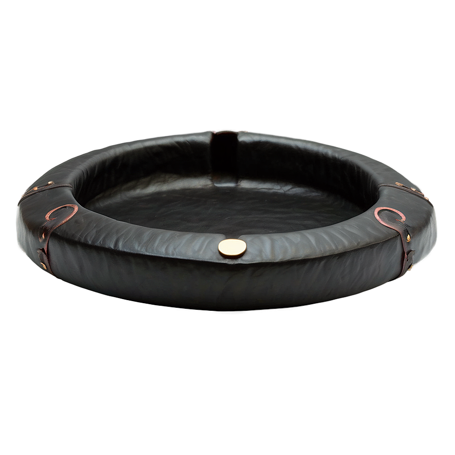 Leather Wrapped Ashtray Png 59