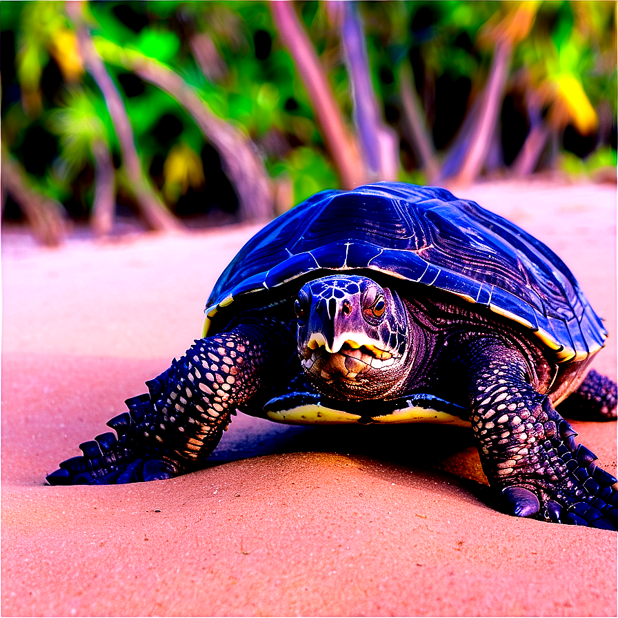 Leatherback Turtle Beach Walk Png 2