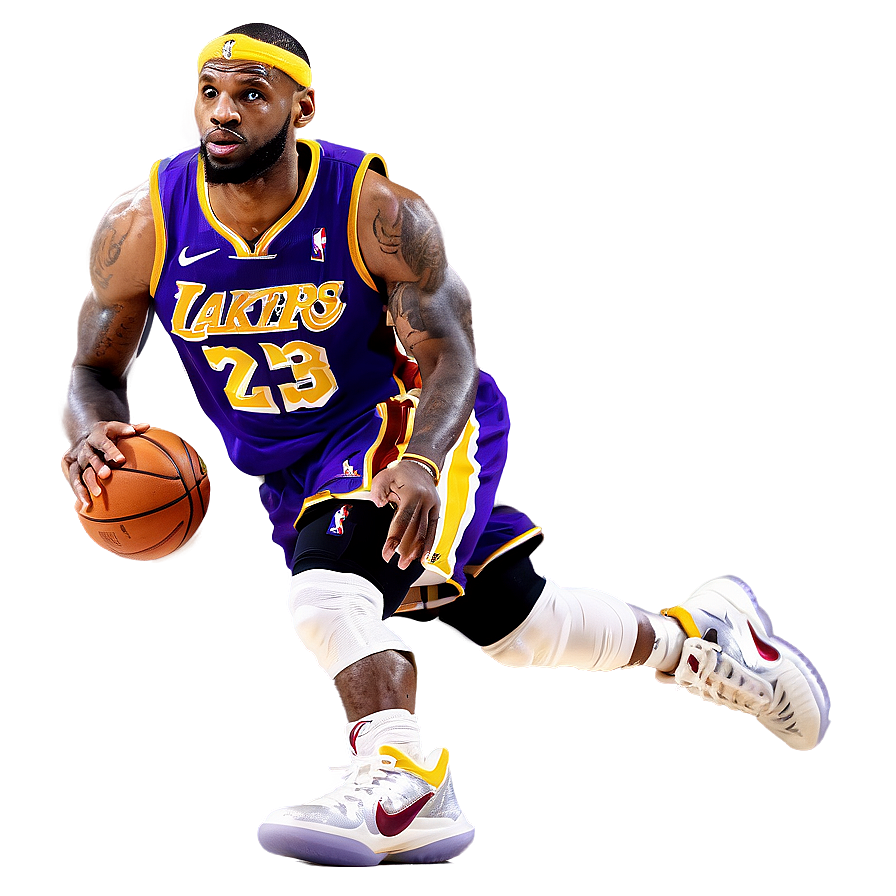 Lebron James Behind-the-back Dribble Png 05232024