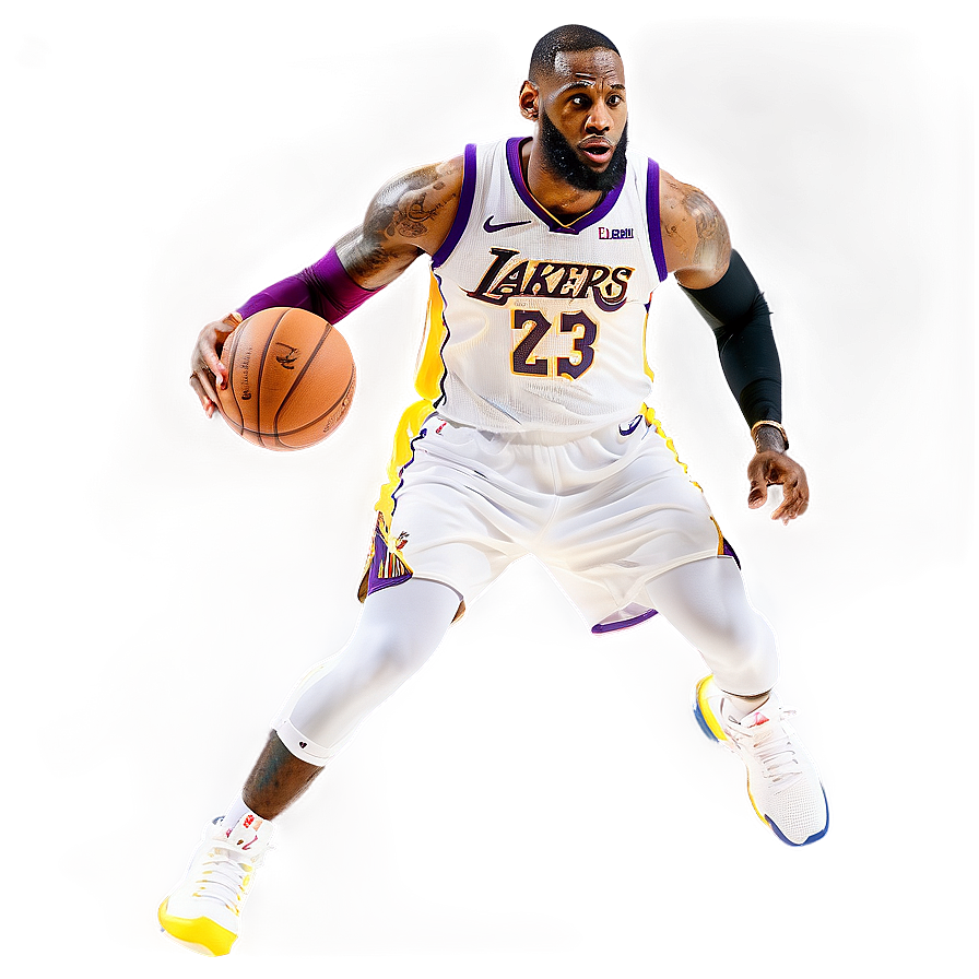 Lebron James Behind-the-back Dribble Png Jbv93