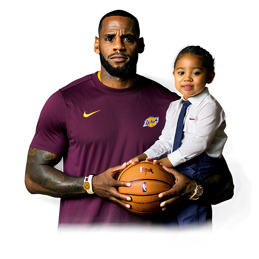 Lebron James Family Portrait Png 8