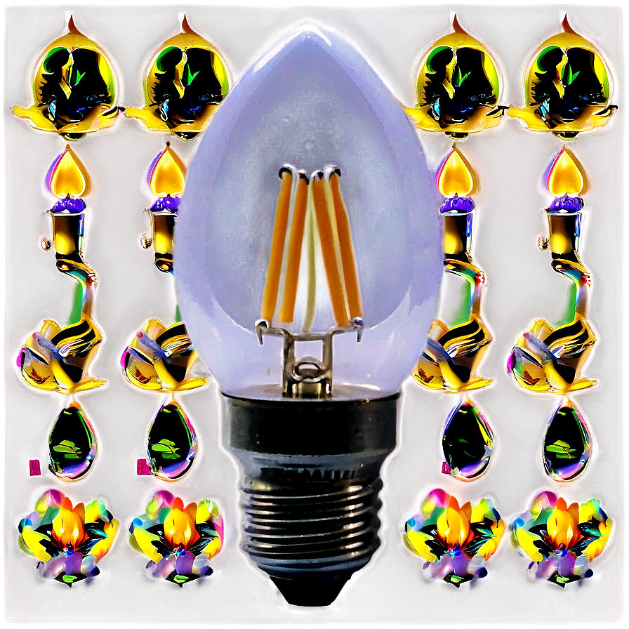 Led Candle Light Bulbs Png 06202024