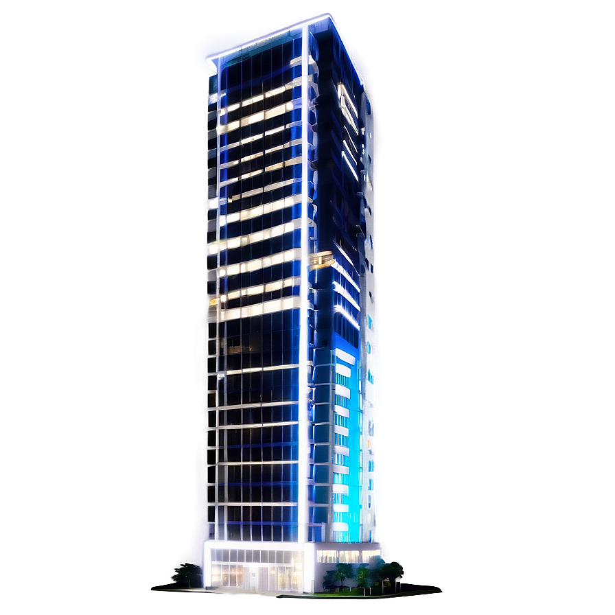 Led-lit Skyscraper Png 05212024