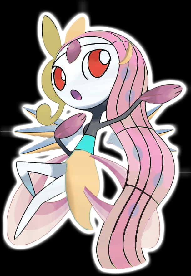 Legendary Pokemon Meloetta Aria Forme