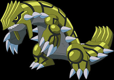 Legendary Steel Dragon Pokemon Giratina Origin Form