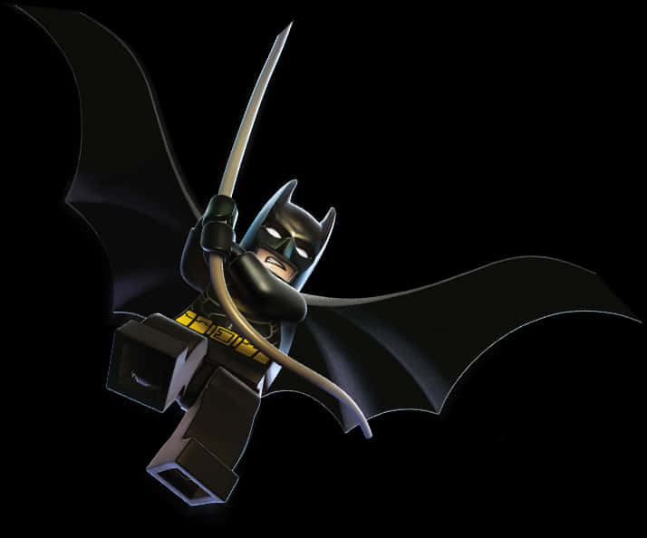 Lego Batman With Sword