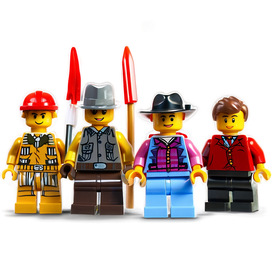 Lego City Minifigures Png 06262024