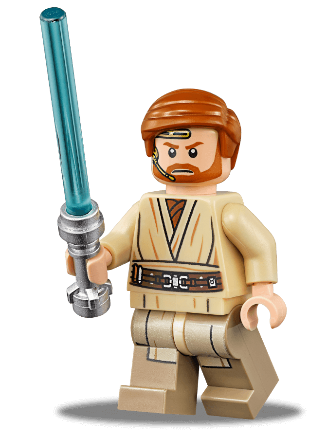 Lego Jedi Figure With Lightsaber