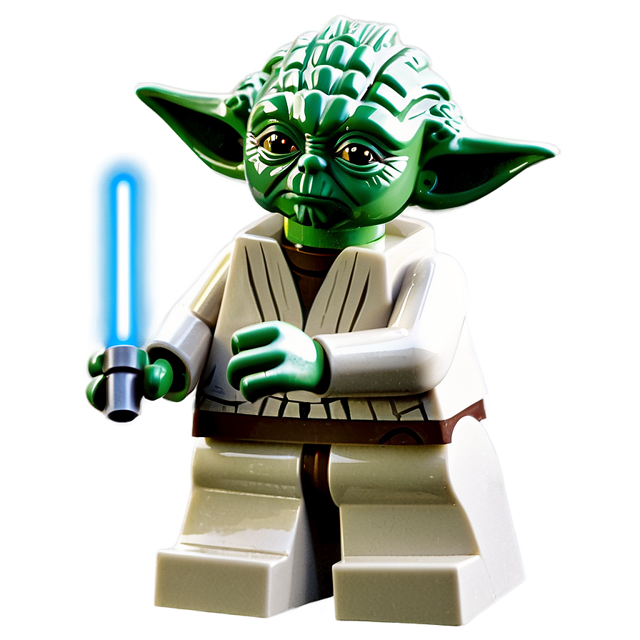 Lego Jedi Yoda Image Png 06282024