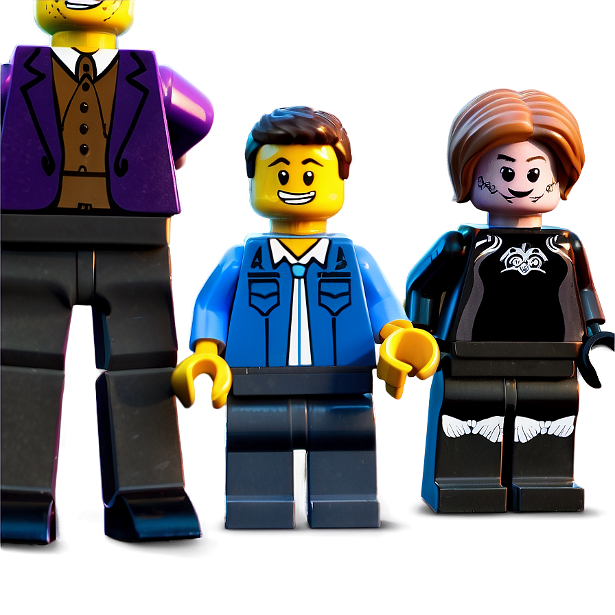 Lego Minifigures Family Png 06262024