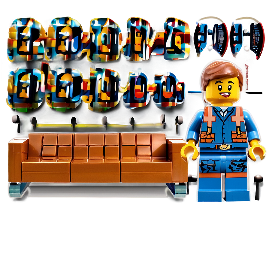 Lego Movie Double Decker Couch Png 82