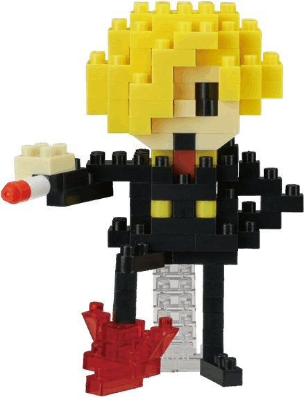 Lego Style Animated Character Figure