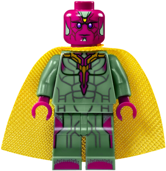 Lego Superhero Figurewith Cape