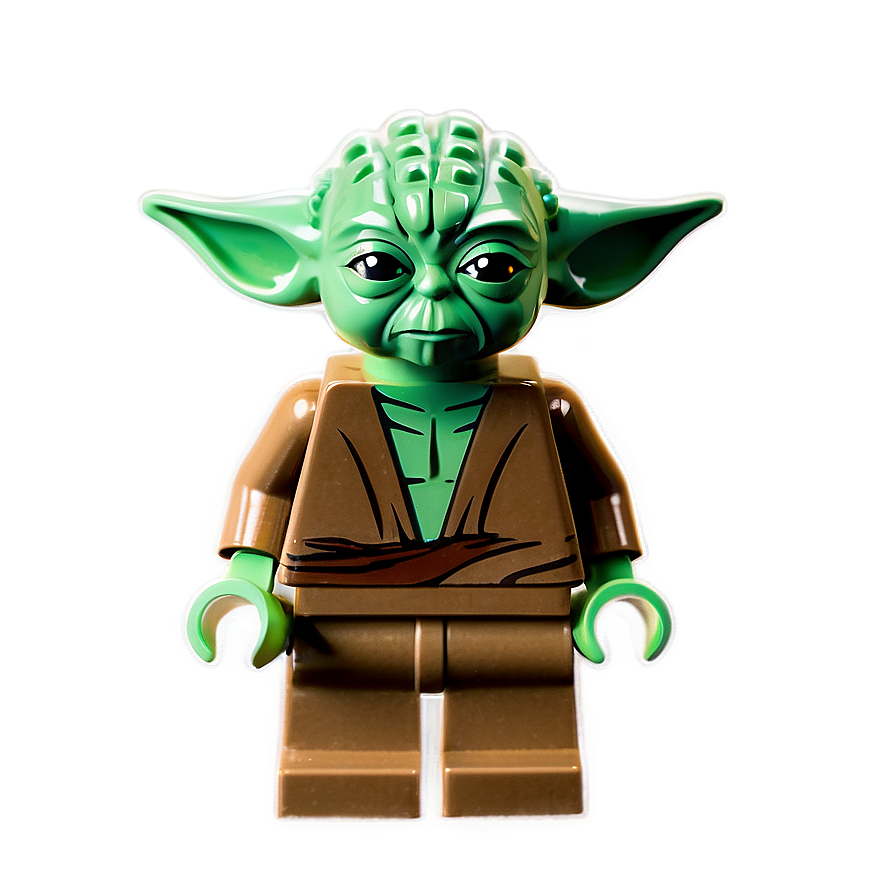 Lego Yoda Figure Png Seg