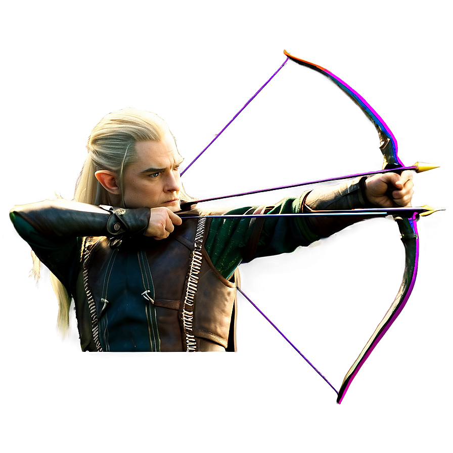 Legolas Aiming Arrow Png 06242024