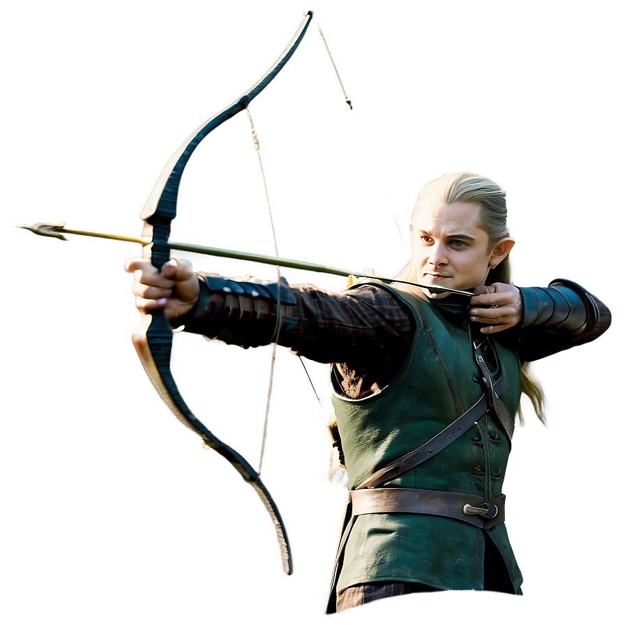 Legolas Shooting Arrow Scene Png Ruf