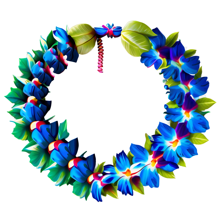 Lei Garland Hawaiian Lei Png 06262024