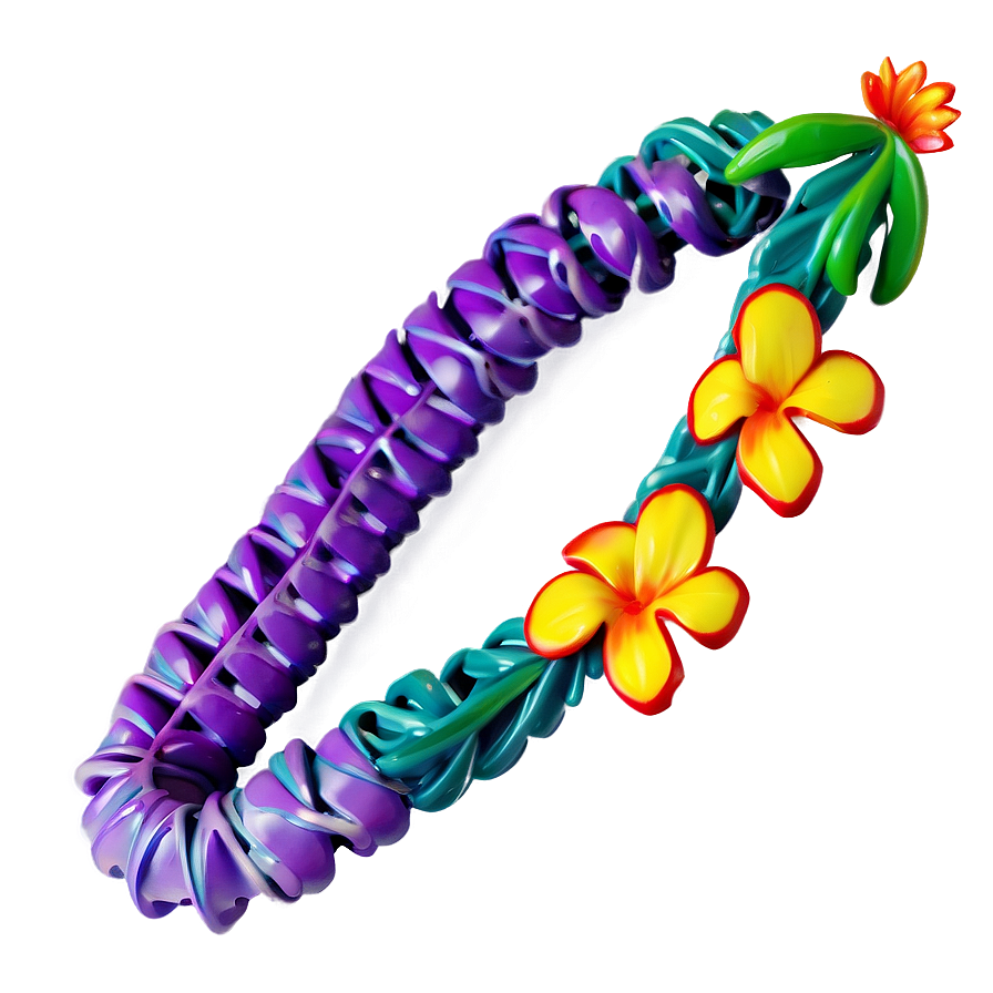 Lei Necklace Hawaiian Lei Png Kej