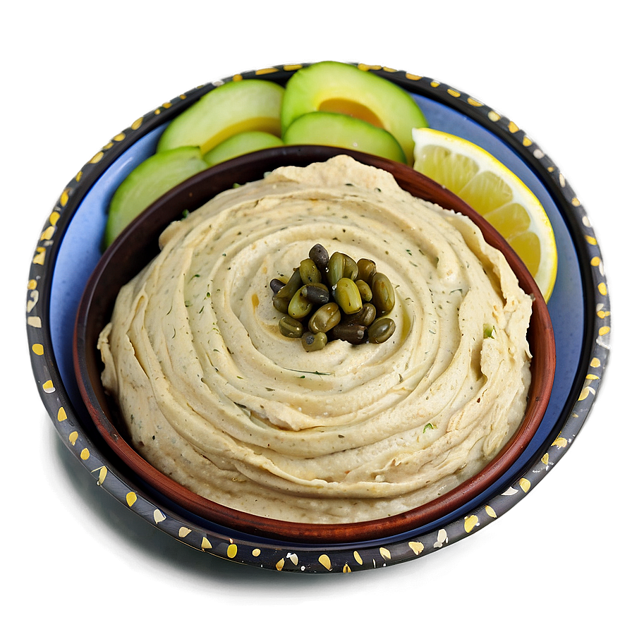 Lemon Artichoke Hummus Png Qie13