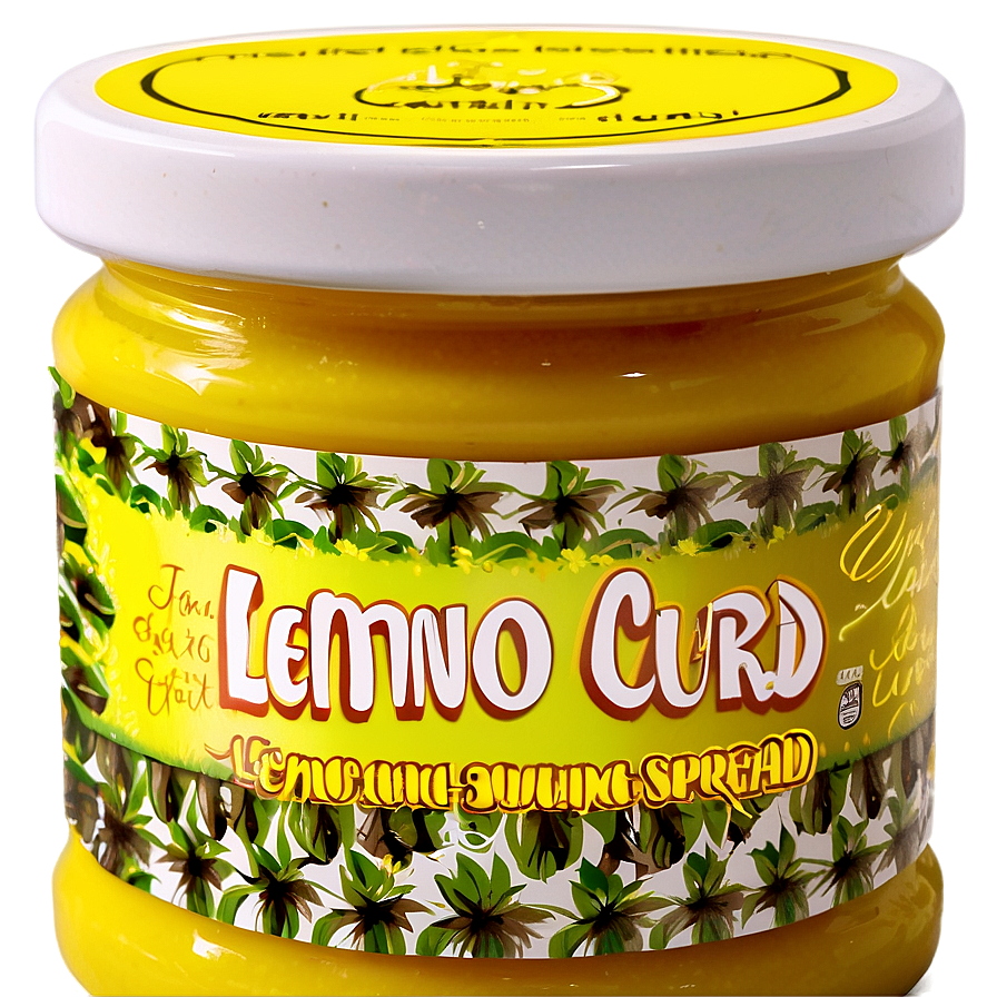 Lemon Curd Spread Png Wam10