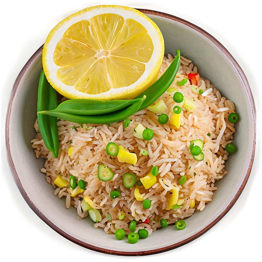 Lemon Fried Rice Png Rtt98