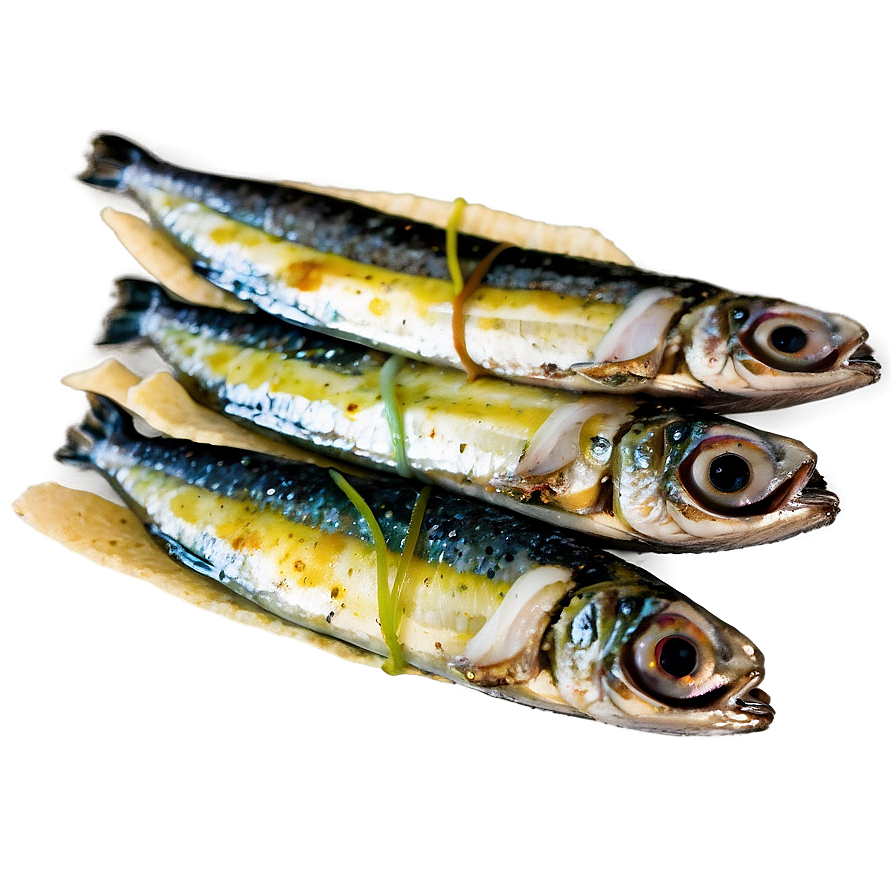 Lemon Garlic Sardines Png 55