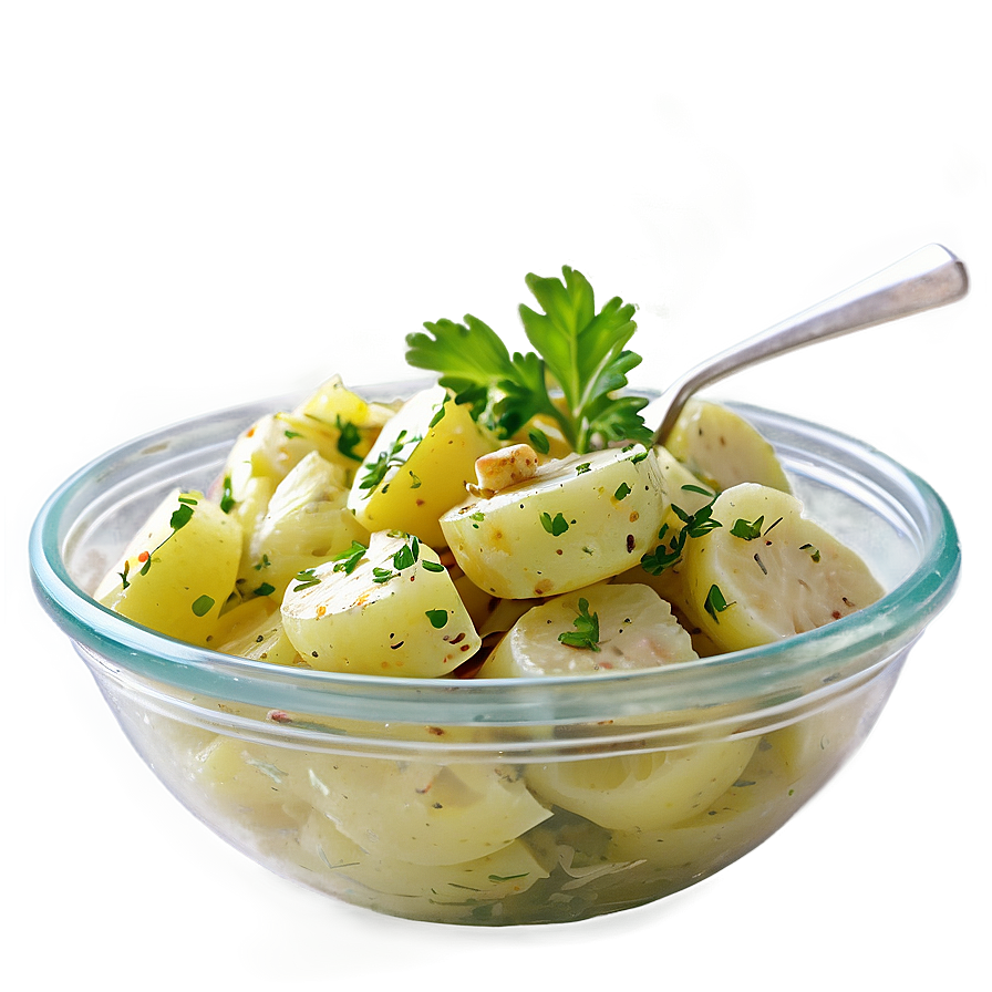 Lemon Herb Potato Salad Png 2