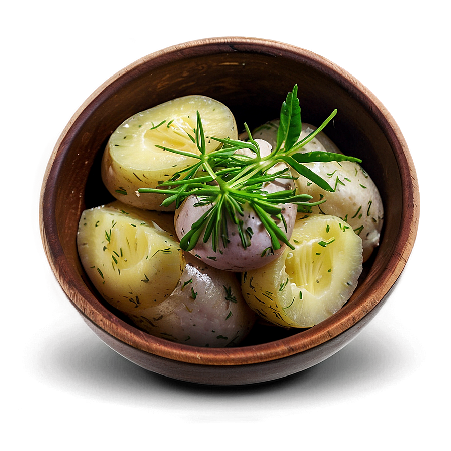 Lemon Herb Potato Salad Png Gwo30