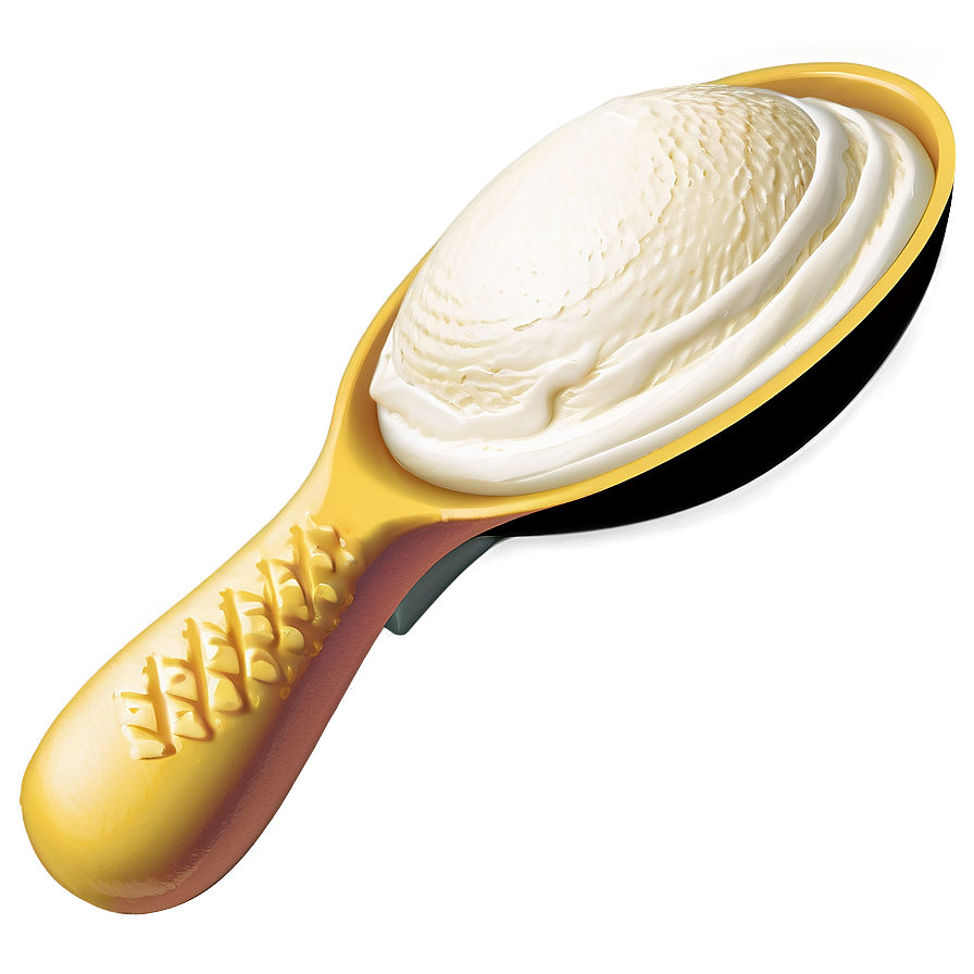 Lemon Ice Cream Scoop Png 24