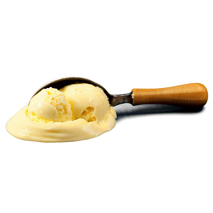 Lemon Ice Cream Scoop Png Qji