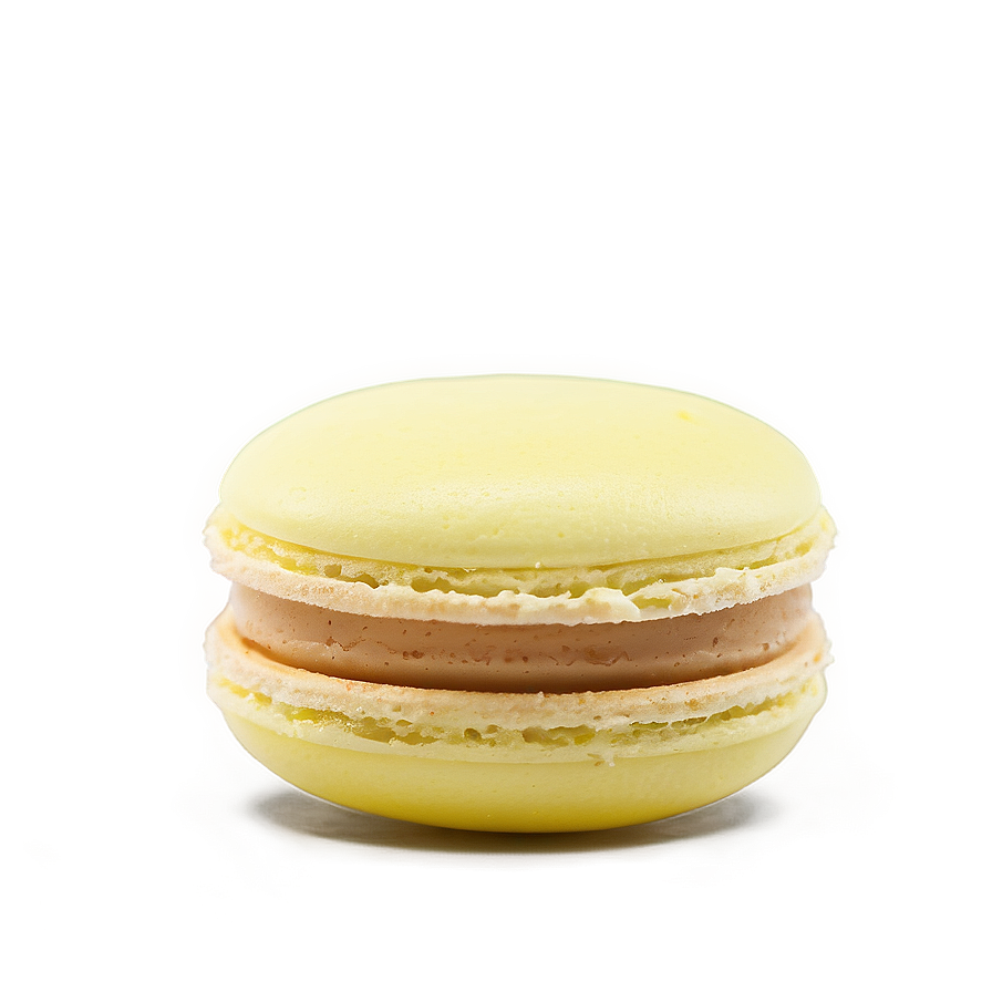 Lemon Macaron Png 06122024