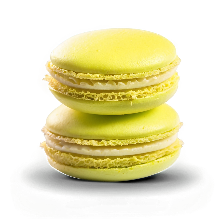 Lemon Macaron Png 97