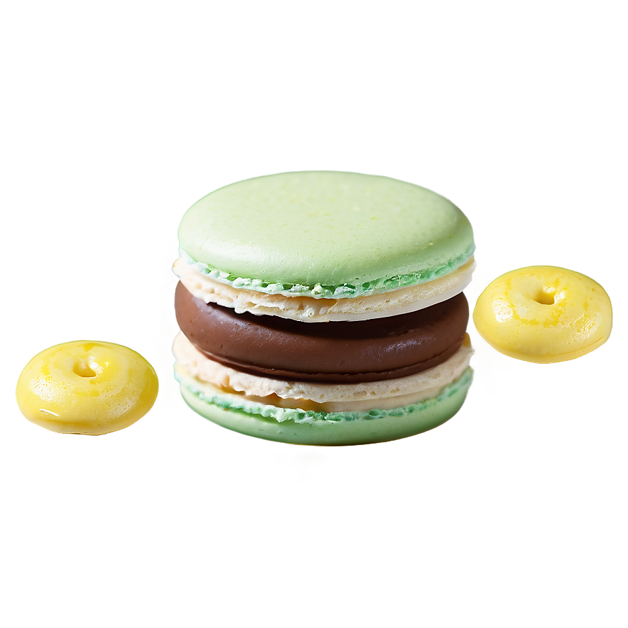 Lemon Macaron Png Sxo13