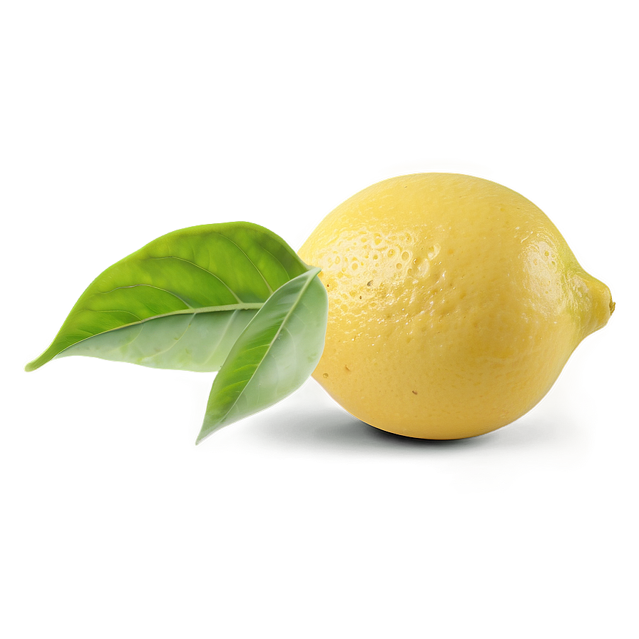 Lemon On White Background Png 6