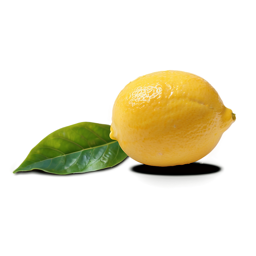 Lemon On Wooden Table Png 05042024