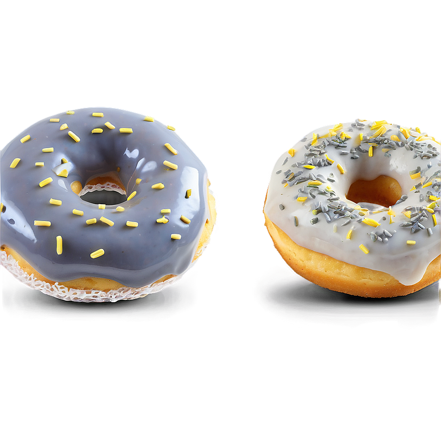 Lemon Poppyseed Donut Png Rdl44