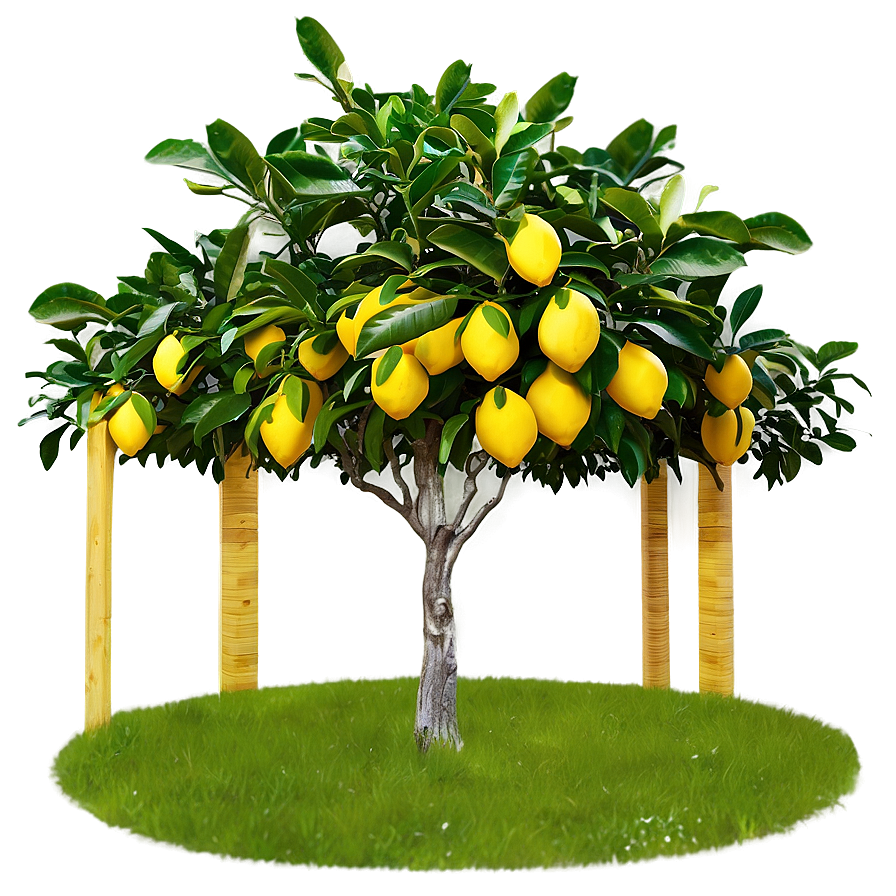 Lemon Tree In Field Png 06212024