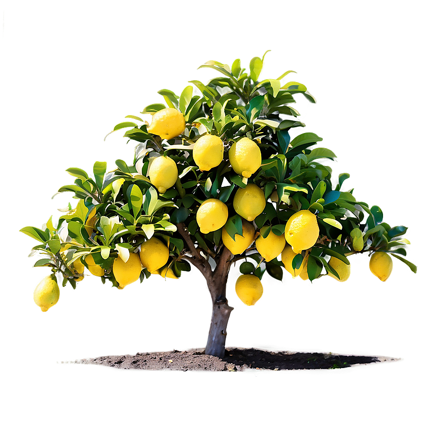 Lemon Tree On Hill Png 06212024